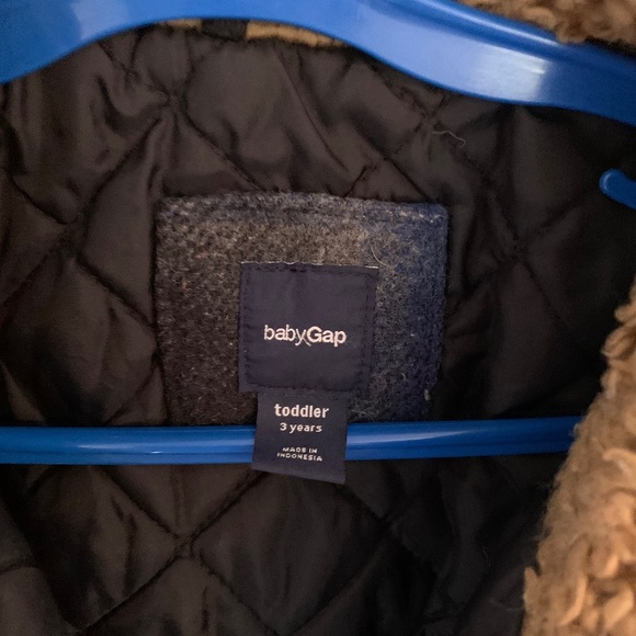 Boys Lined Fall Coat - 3T - Picture 4 of 4